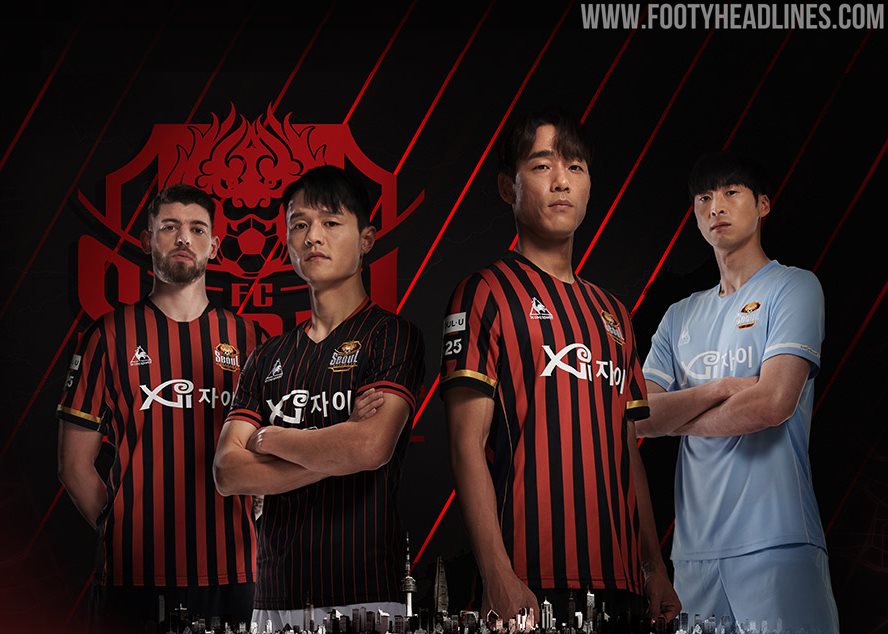Le Coq Sportif FC Seoul 2020 Home AFC Champions League Kits